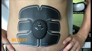 How To Use The Smart Abdominal Training Wireless Muscle Stimulator [upl. by Ailat]