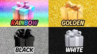 Choose Your Gift from 4 🎁😍🌈👑  4 Gift Box Challenge [upl. by Lucey]