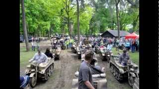 Kettenkrad Overloon Militracks 2012 World Record [upl. by Ykcaj]