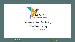 PM Ready 2023 Story [upl. by Mcallister859]