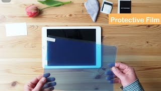 How to install Bellemond paper like Screen Protector on the Ipad [upl. by Hteboj]