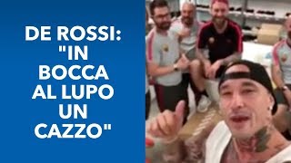 NAINGGOLAN SALUTA TRIGORIA DE ROSSI quotIN BOCCA AL LUPO UN CAZZOquot [upl. by Sklar540]