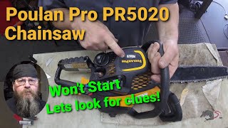 Poulan Pro PR5020 Wont StartFIXED [upl. by Hawkie118]