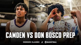 Camden vs Don Bosco Full Game  BLACKOUT Signature Series  Iverson Classic x SHOWTIME BASKETBALL [upl. by Ulyram]