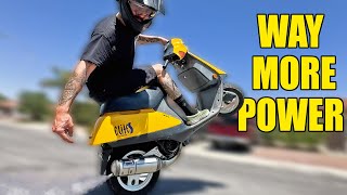 BEST way to make a 50cc SCOOTER FASTER [upl. by Frodeen872]