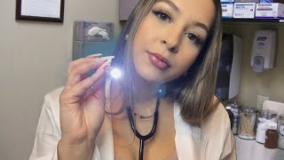 ASMR Relaxing Doctor check up 👀🥼🩺 [upl. by Hgiellek]