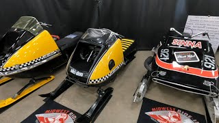 2023 Midwest RideIn Triple Wars Vintage Snowmobiles [upl. by Llednohs29]