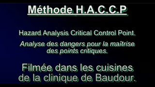 La méthode HACCP [upl. by Ilak]