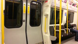 Hammersmith amp City Line S7 Stock 21301 From Bow Road to Stepney Green [upl. by Sillyrama]