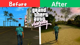 GTA Vice City Best Ultra Realistic Graphics Mod For LowEnd Pc  2GB RAM No Graphic Card [upl. by Harimas]