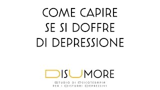 DisUmore  Depressione come riconoscerla [upl. by Fielding394]