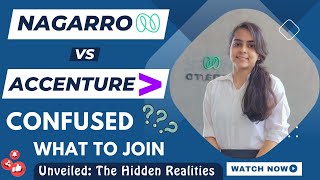 The Hidden Realities😳  Nagarro vs Accenture Unveiled 🤔💻📈 [upl. by Alessandra855]