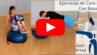 Ejercicios para la Espalda y Cuello con Bosu [upl. by Kcirrez]