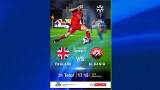 🔴 ENGLAND VS ALBANIA WORLD CUP 2023 [upl. by Lello]