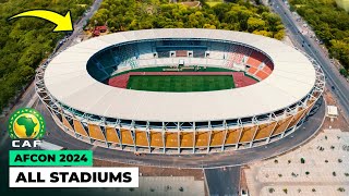 All Stadiums AFCON 2024 Africa Cup of Nations 2023 [upl. by Dorolisa]