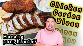 CHICKEN CORDON BLEU  HOW TO MAKE CORDON BLEU  Recipe Ni Jesi [upl. by Morse]