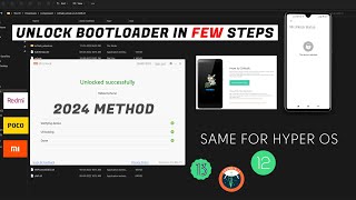 Unlock Bootloader in Few Simple Steps  All Xiaomi Redmi and Poco Phones MIUI HyperOS [upl. by Healy415]