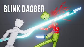 People Playground fight Melon Playground with Blink Dagger [upl. by Lothaire]