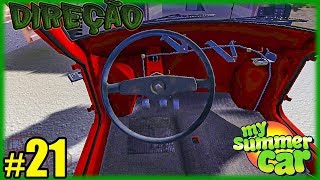 21  Tentando Montar a Direção do Sat Suma daqui  My Summer Car [upl. by Brownson]