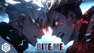 Nightcore  BITE ME Lyrics [upl. by Kcirdek200]