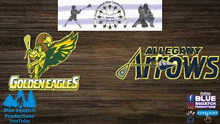 NAMLA Championship Novice Allegany Arrows Vs Newtown Golden Eagles Youth Haudenosaunee Box Lacrosse [upl. by Rubliw35]