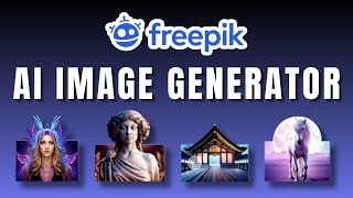 How To Make AI Images  Freepik Tutorial 2024 [upl. by Nairrod685]