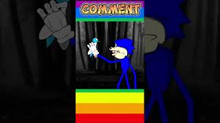 Shin Sonic Tapes vs Gorefield  Coffin Dance Song Cover coffindance meme shorts short [upl. by Aihtnic941]