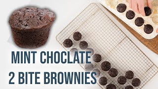 Healthy Two Bite Brownie Recipe [upl. by Karry]