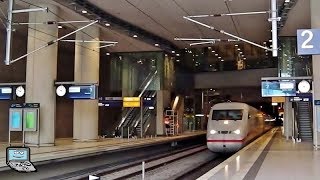 KölnBonn Flughafen mit ICE 2 ICE 3 ET 425 ET 423 der Kölner SBahn [upl. by Bohannon]