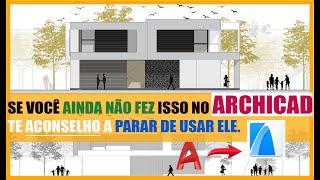 Representação Gráfica de Qualidade em curto TEMPO  ARCHICAD  PARTE 1 [upl. by Aivilys]