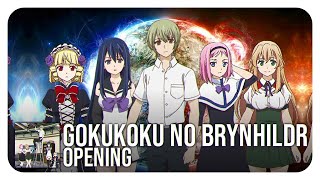 Gokukoku no Brynhildr Opening tv BRYNHILDR IN THE DARKNESS Ver EJECTED  Nao Tokisawa [upl. by Belak557]