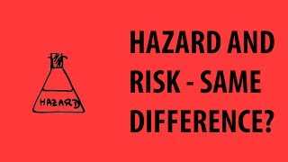 Hazard vs Risk  Same Difference [upl. by Hourigan]