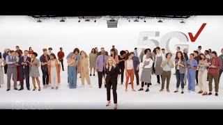 Verizon TV Commercial Biggest Upgrade Ever 5G Phones Featuring Kate McKinnon [upl. by Isoais423]