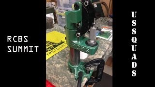 RCBS Summit Single Stage Reloading Press  UNBOX and Overview [upl. by Enahc210]