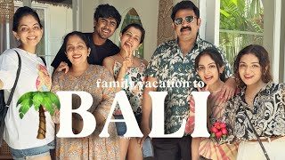 Family Trip To Bali🌴PART 1  Hansika Krishna [upl. by Hadihahs]