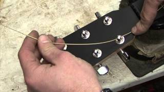 Changer les cordes de sa guitare folk  par Didier Duboscq [upl. by Cantone127]