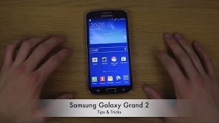 20 Tips and Tricks Samsung Galaxy Grand 2 [upl. by Anasor]