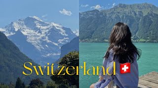 eng My first time in Switzerland🇨🇭 Travel vlog 🏔 [upl. by Kery]