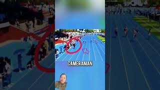 Cameraman Outruns Athletes in Steeplechase Incredible Footage Captured [upl. by Zea]