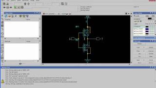 VLSI Tutorial 3 Schematic driven layout using Mentor Graphics ICStation [upl. by Anirac382]