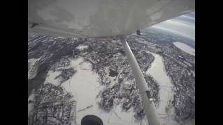 Approach and Landing into Mettetal Airport [upl. by Letney404]