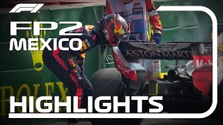 2018 Mexican Grand Prix FP2 Highlights [upl. by Chao553]