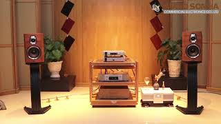 Cặp Loa Sonus Faber Sonetto II amp Pre Amply Goldmund Metis 2 amp Power Amply Goldmund Metis 3 [upl. by Jessee]