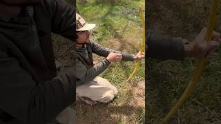 Comanche bow tiller comanche archery bowandarrow bowmaking bowhunting [upl. by Norej188]