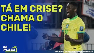 BRASIL VENCE O CHILE E RESPIRA NAS ELIMINATÓRIAS QUEM FOI O DESTAQUE DA SELEÇÃO De Placa 111024 [upl. by Ollecram]