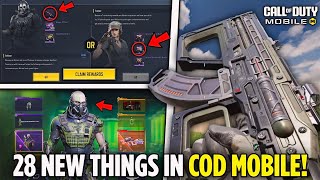 28 NEW Things amp Changes In Cod Mobile Season 5 2024 [upl. by Elka118]