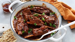 Slow Cooked Rogan Josh Beef Short Ribs [upl. by Nived585]