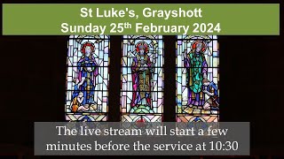 Morning Service from St Lukes Grayshott [upl. by Christoph389]