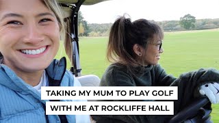 Taking my mum to golf at Rockliffe Hall ft Elvis  Playing Rick Shiels hardest course [upl. by Oiliduab]