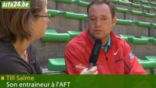 Actu24  Julien Cagnina la relève du tennis belge [upl. by Stretch91]